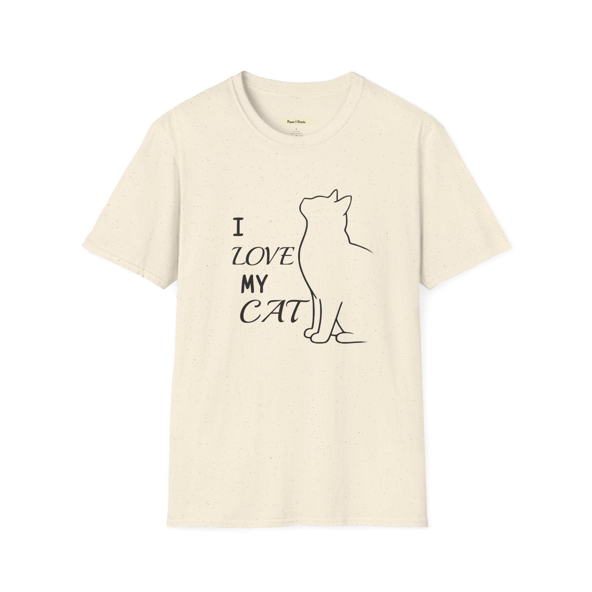 I Love My Cat T-Shirt