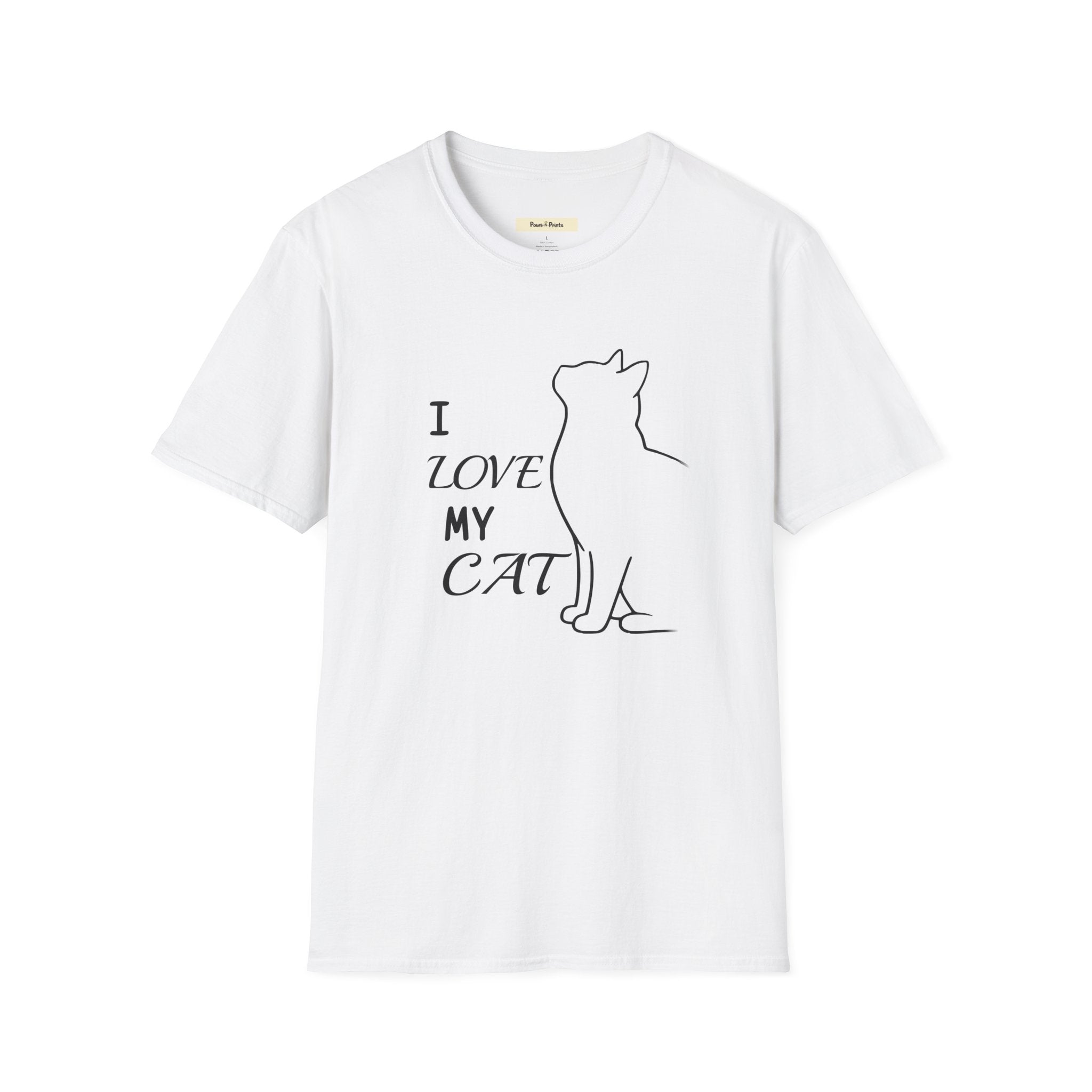 I Love My Cat T-Shirt