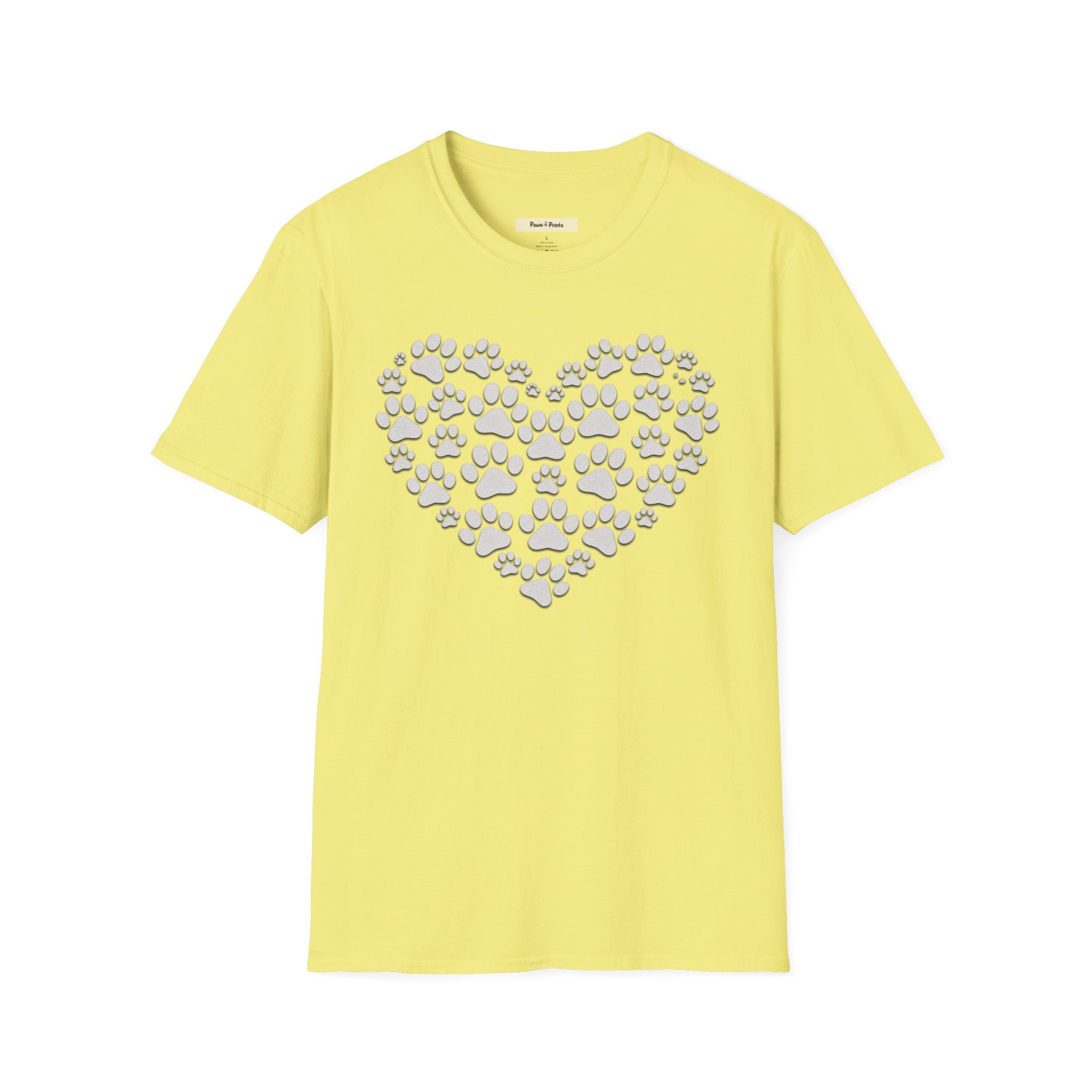 Cat Paw Heart T-Shirt