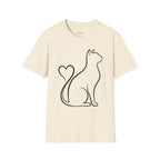 Cat Heart Tail T-Shirt