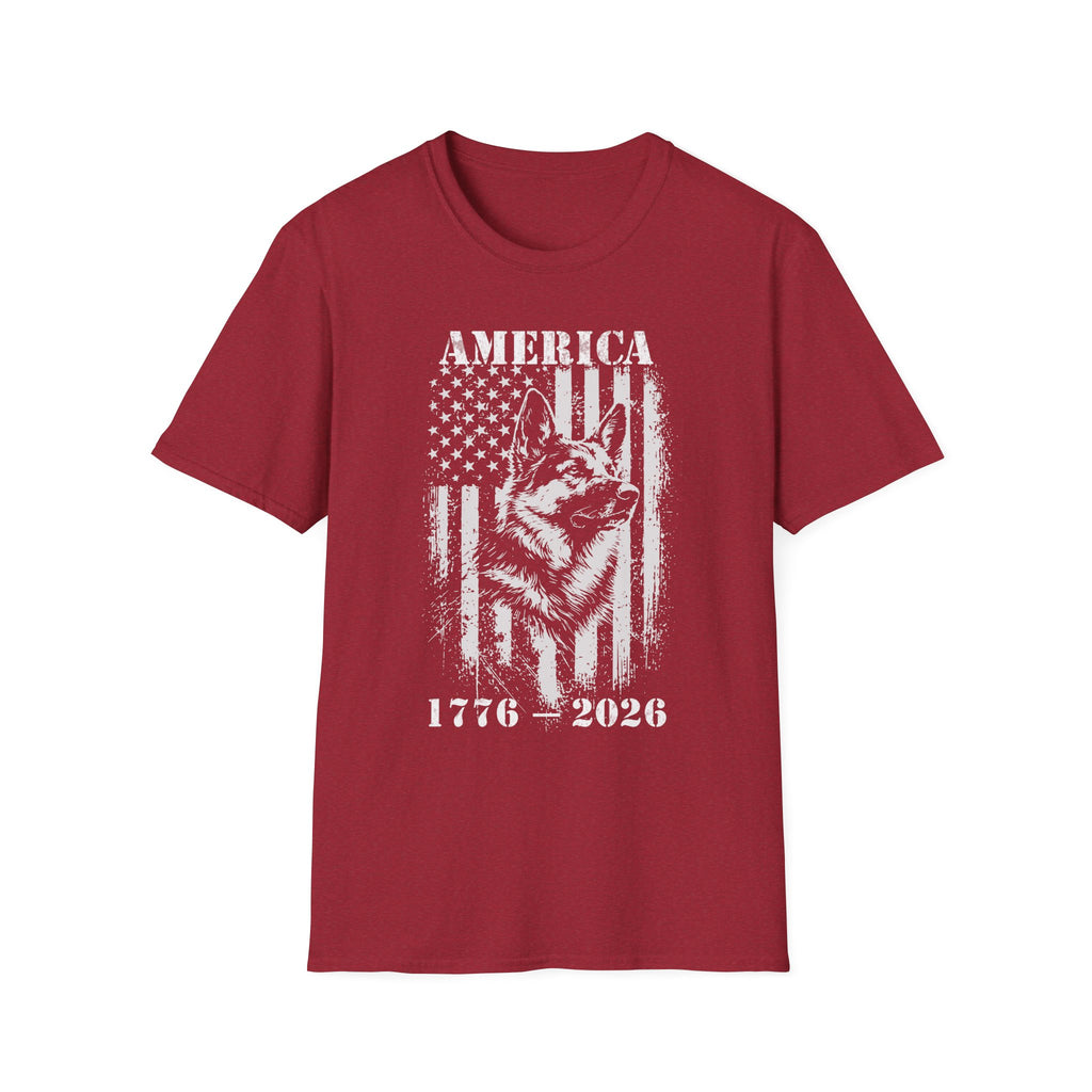 America 1776 - 2026 Right Face T-shirt