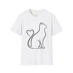 Cat Heart Tail T-Shirt