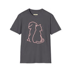 Pup an Kittie Cat & Dog T-Shirt