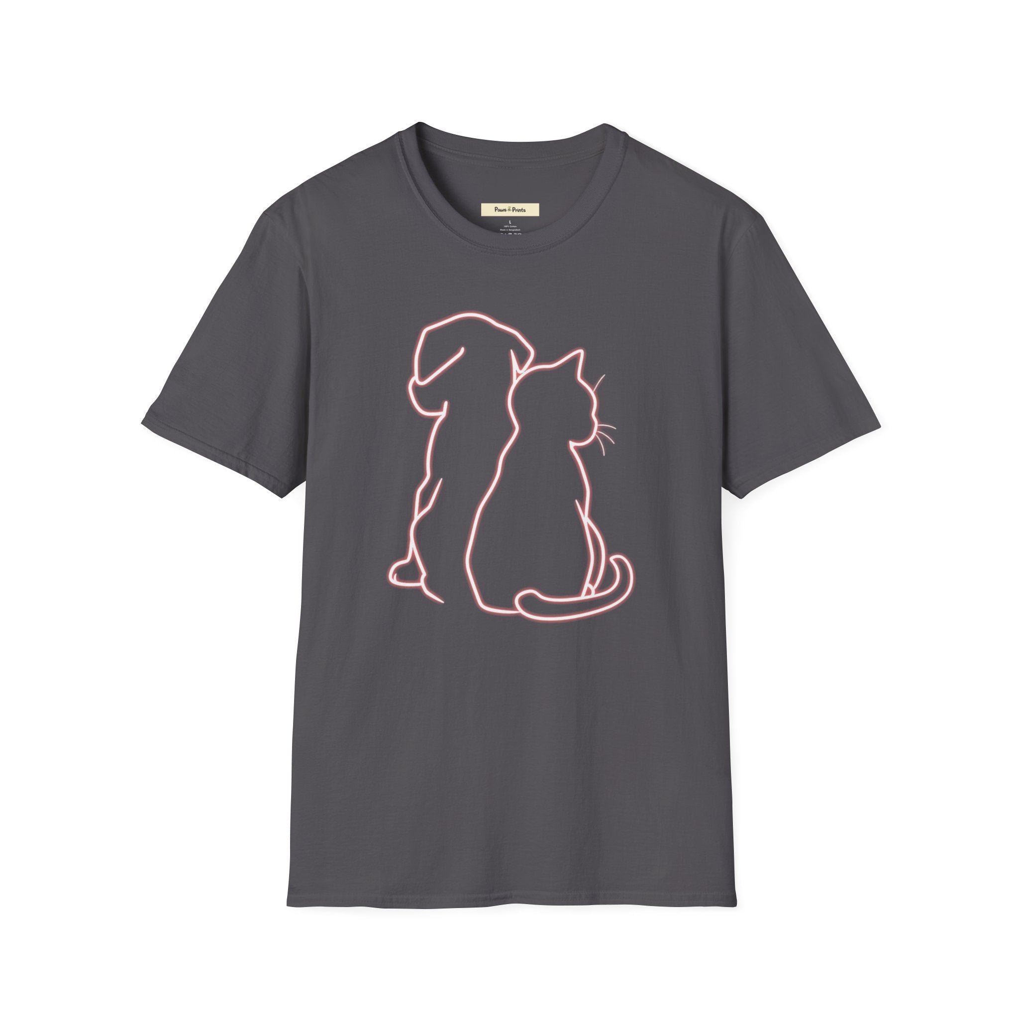 Pup an Kittie Cat & Dog T-Shirt