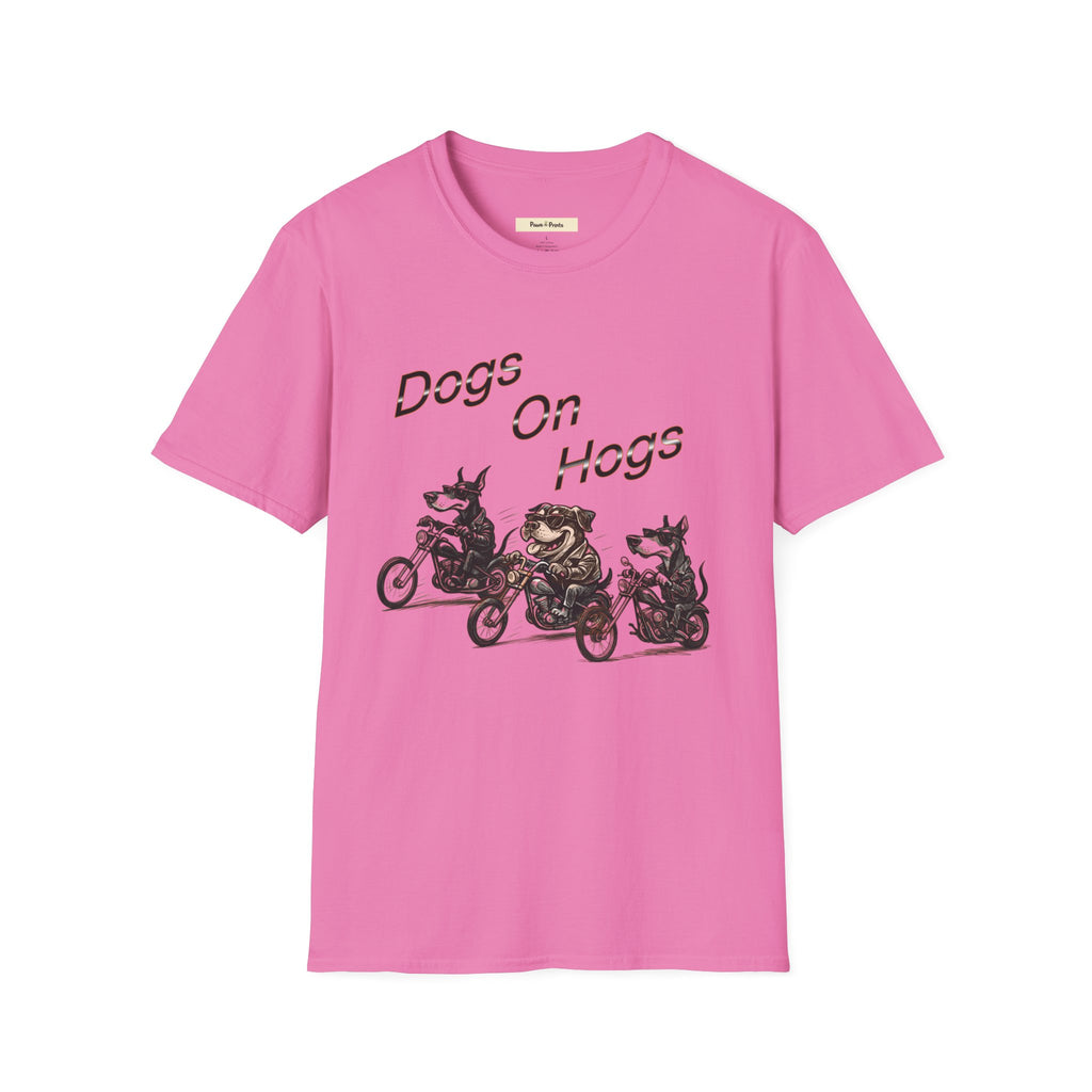 Dogs On Hogs T-Shirt