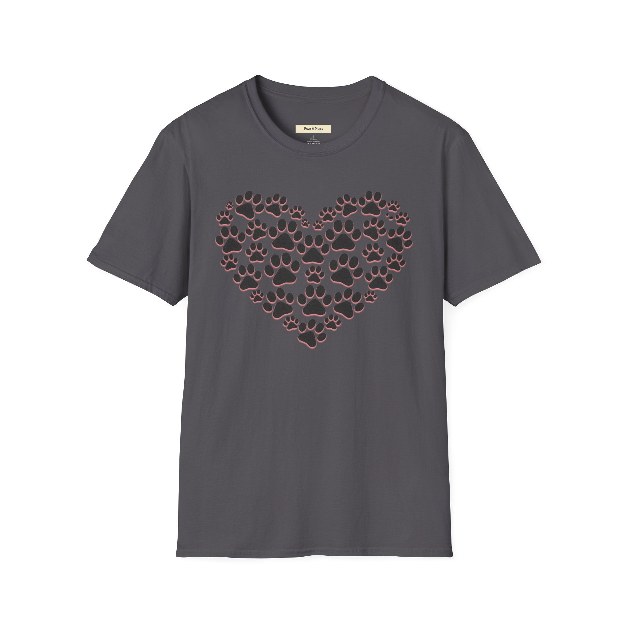 Cat Paw Heart T-Shirt