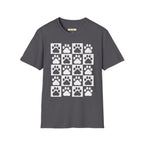 Dog Paw Chess Board T-Shirt