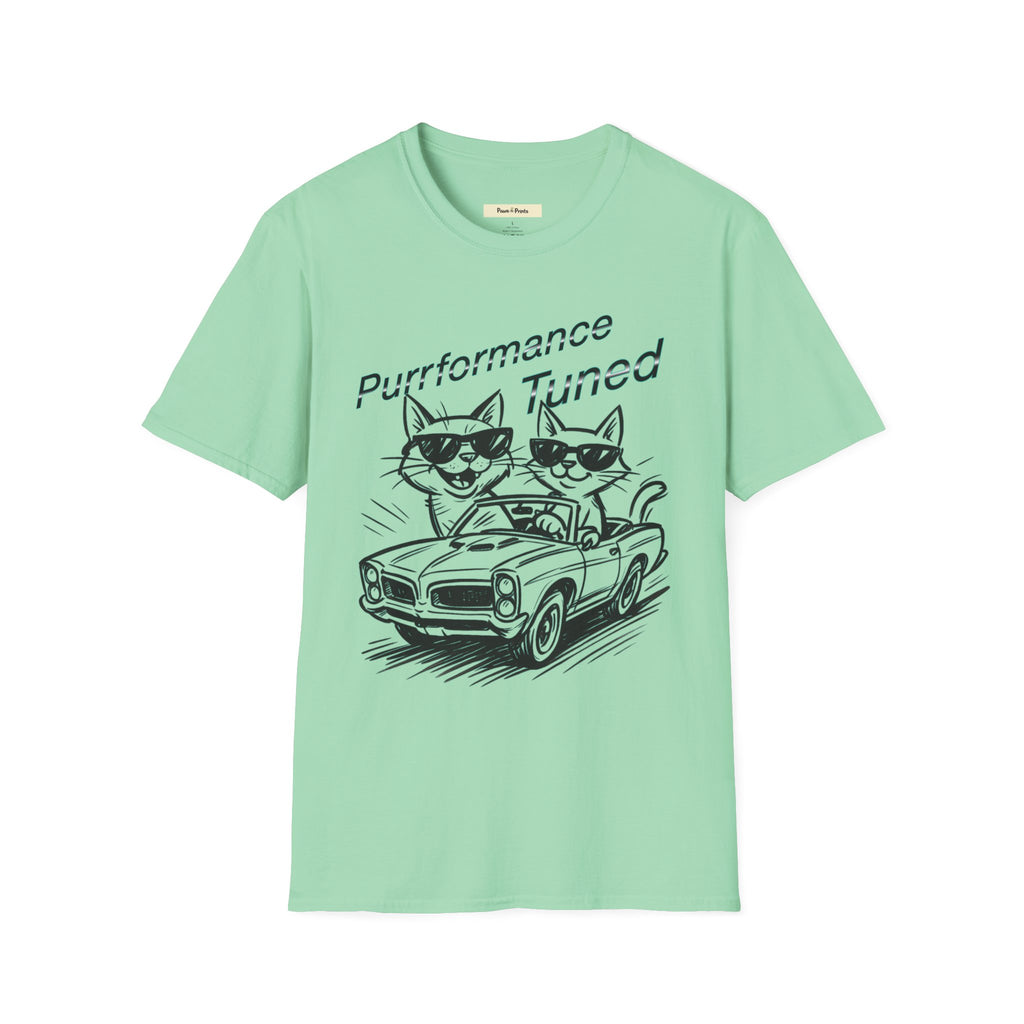 Purrformance Tuned Cat T-Shirt