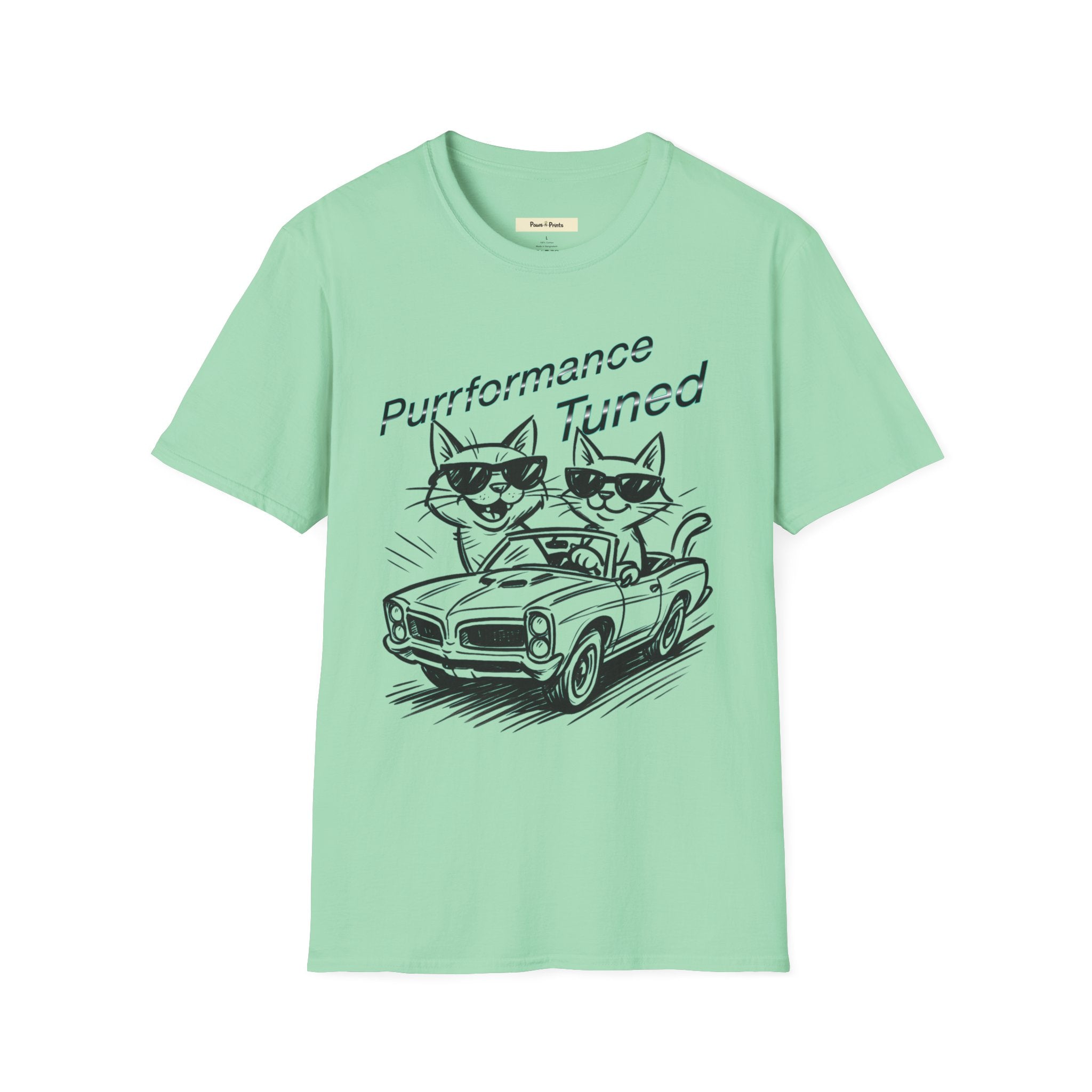 Purrformance Tuned Cat T-Shirt