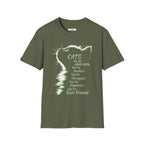 Cats Are Not Just Cats- Green Glow T-Shirt