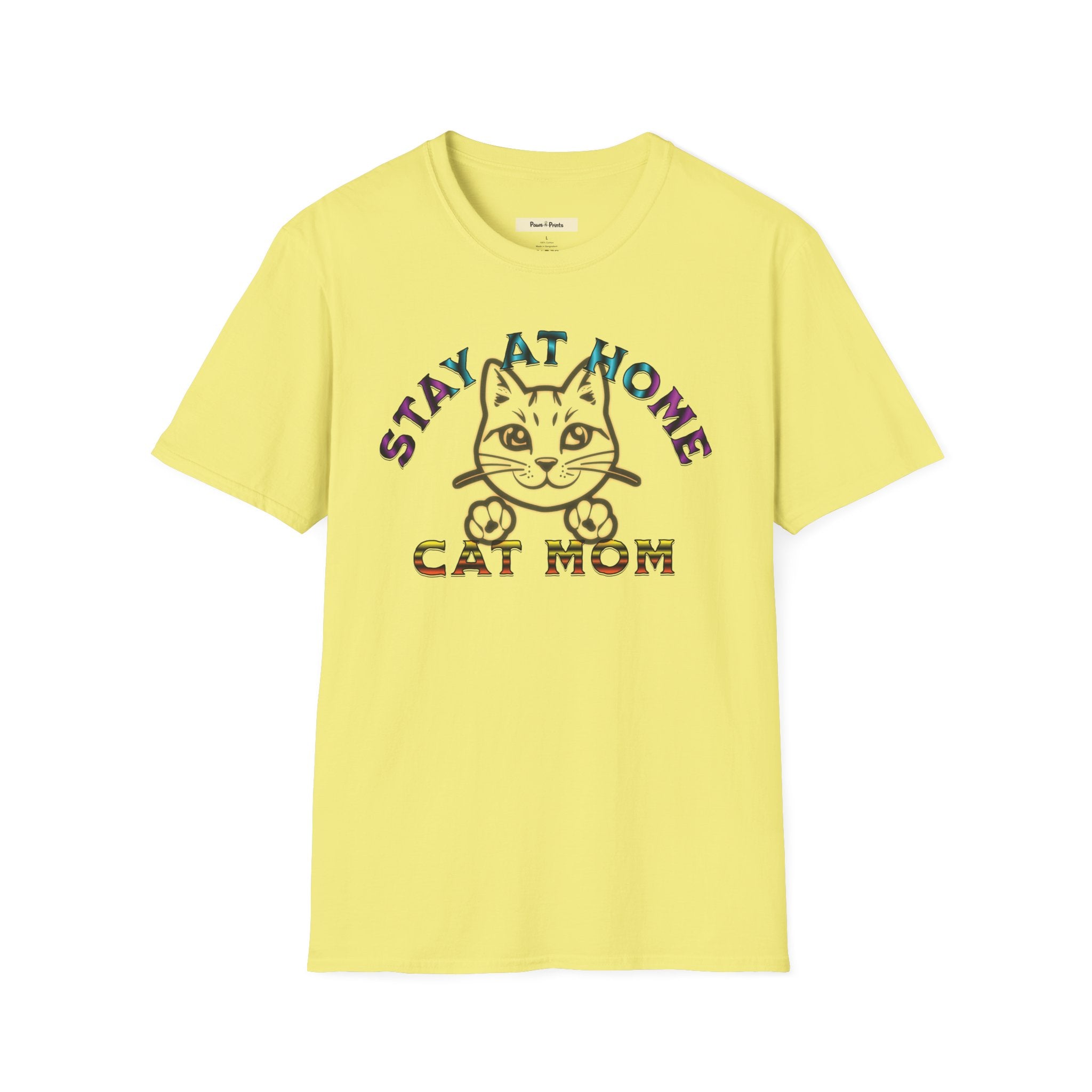 Stay At Home Cat Mom T-Shirt