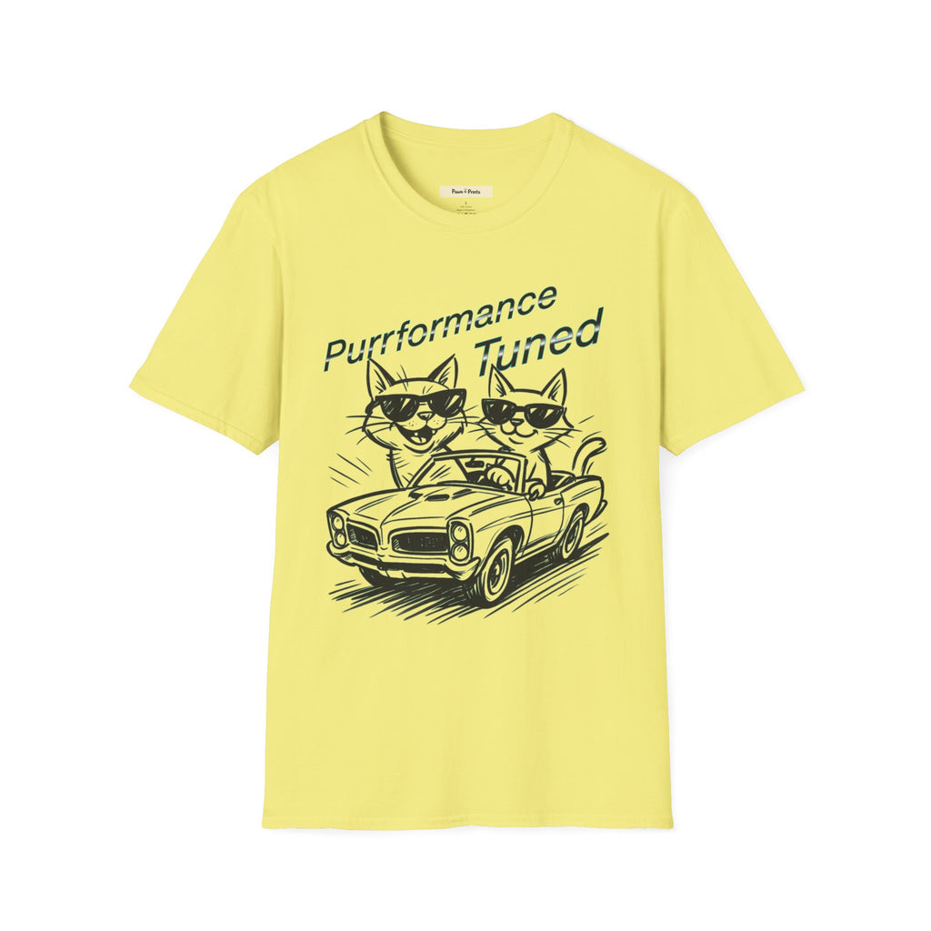 Purrformance Tuned Cat T-Shirt