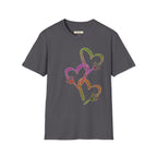Heart Chain with Dog Paws T-Shirt