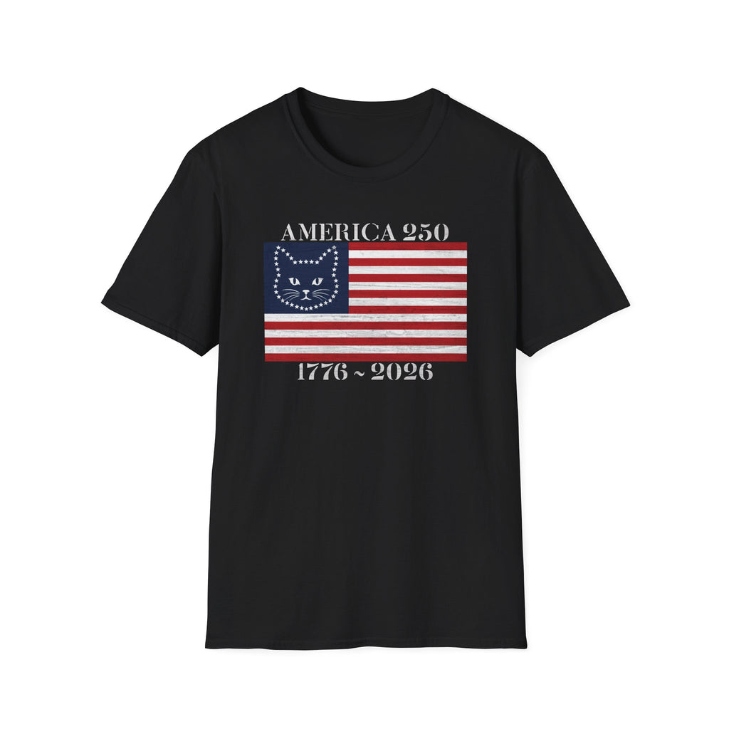 America 250 Kitty Flag T-shirt