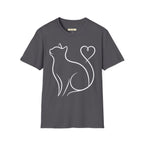 Heart Tail Cat T-Shirt