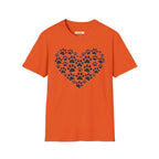 Cat Paw Heart T-Shirt