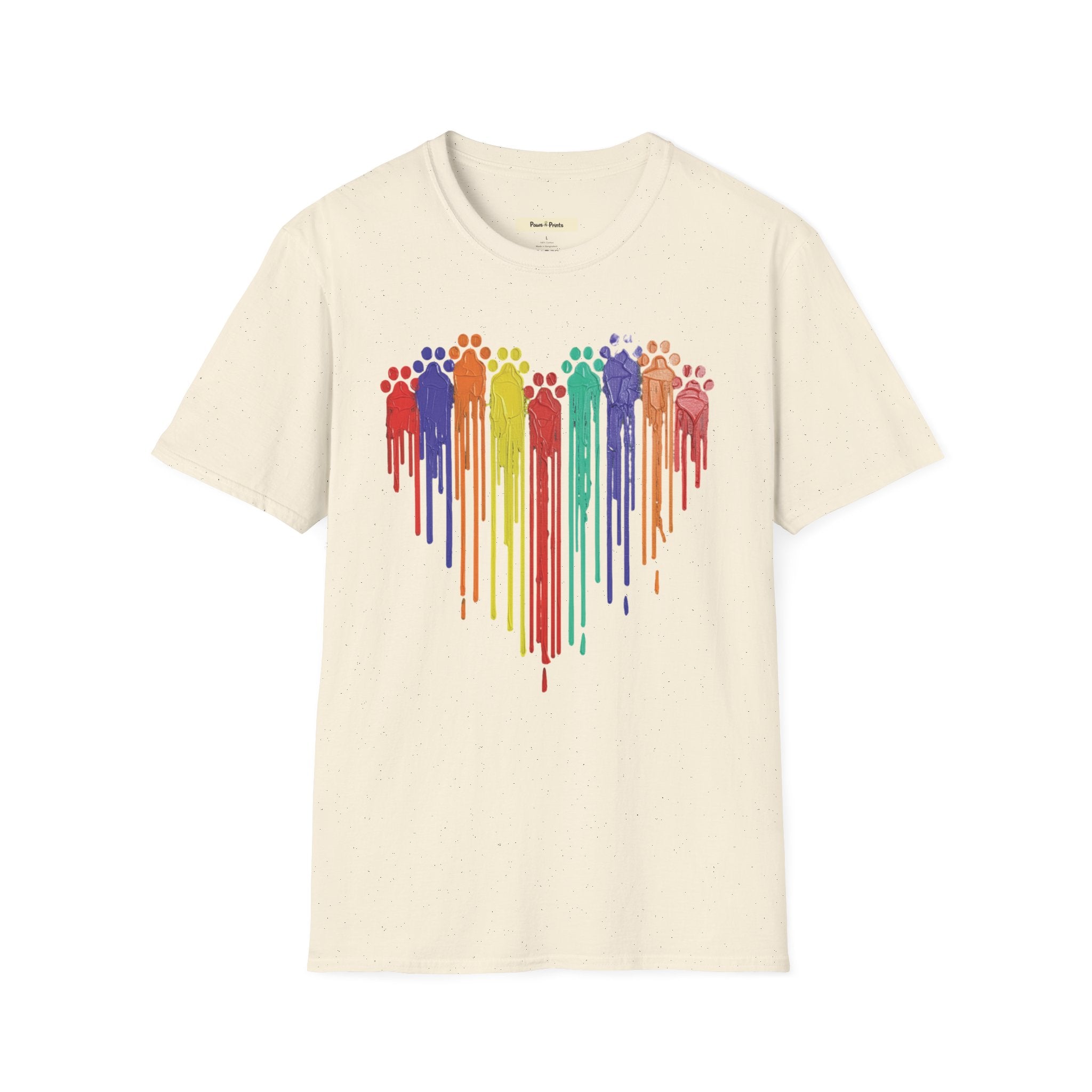 Cat Paws in Paint T-Shirt