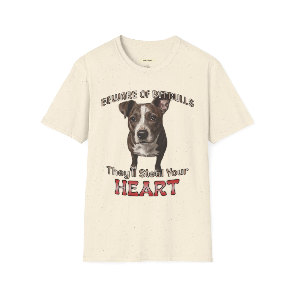 Beware of Pitbulls Dog T-Shirt