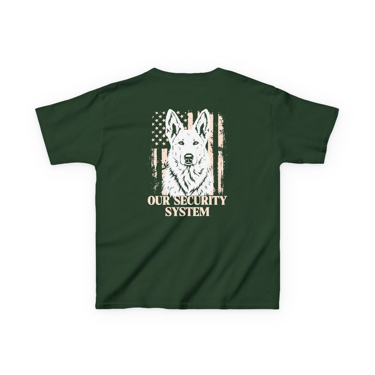 Our Security System Back Print - KIDS