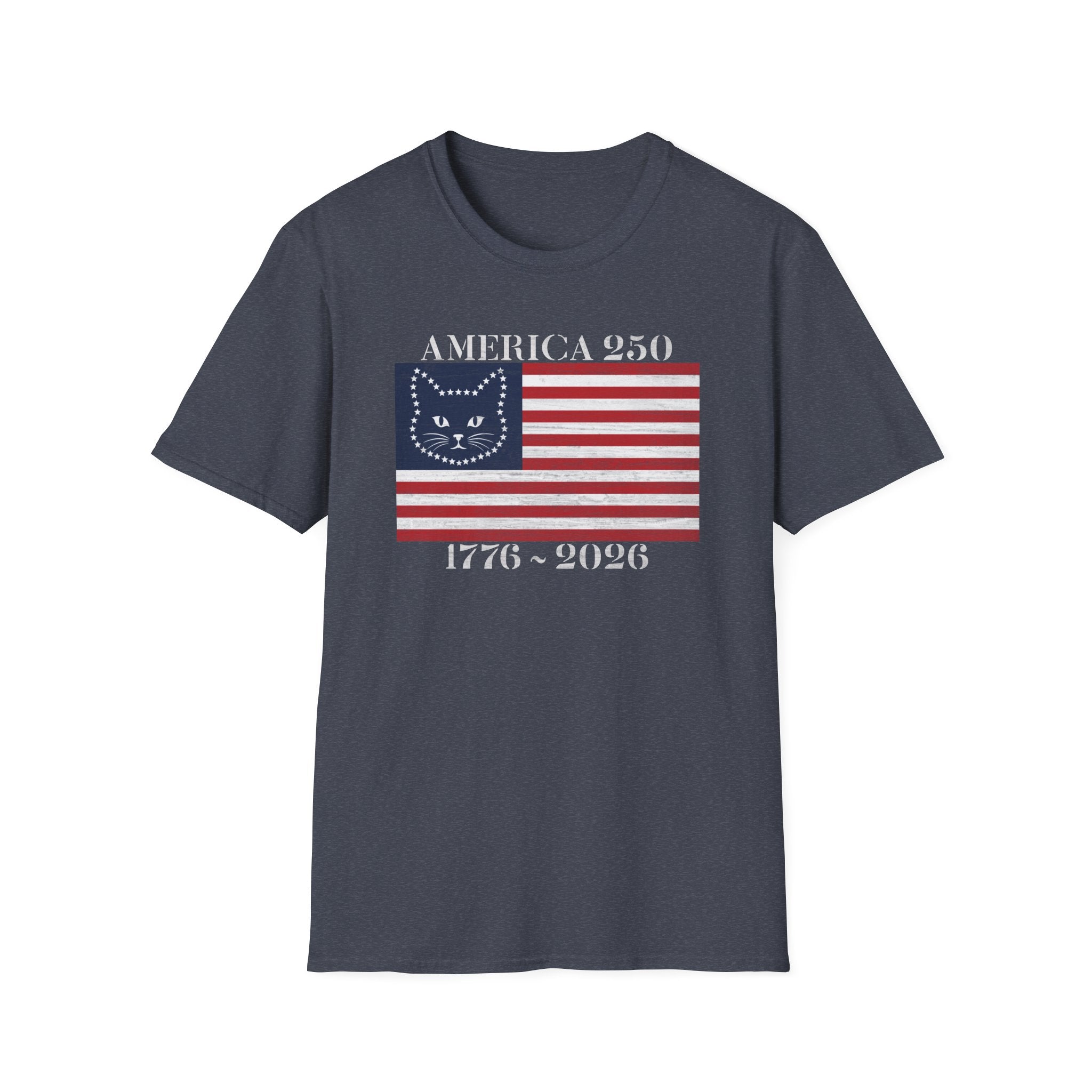 America 250 Kitty Flag T-shirt