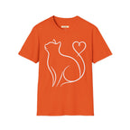 Heart Tail Cat T-Shirt