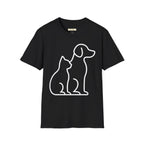 Puppy and Kitten Dog& Cat  T-Shirt