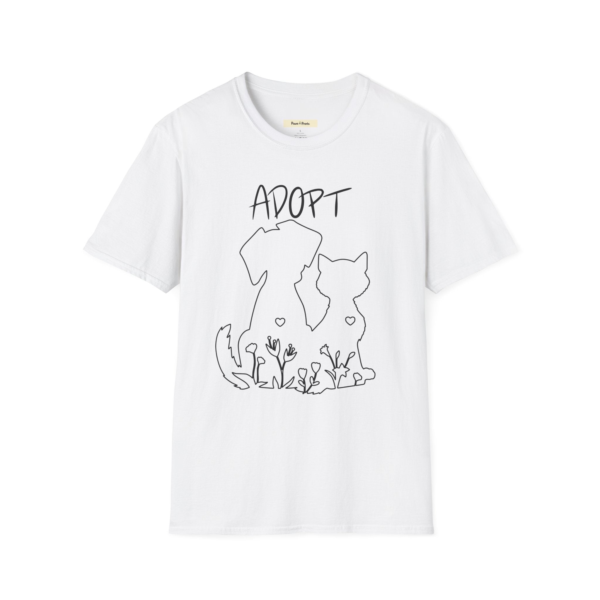 ADOPT Cat & Dog T-Shirt