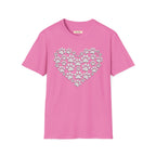 Cat Paw Heart T-Shirt