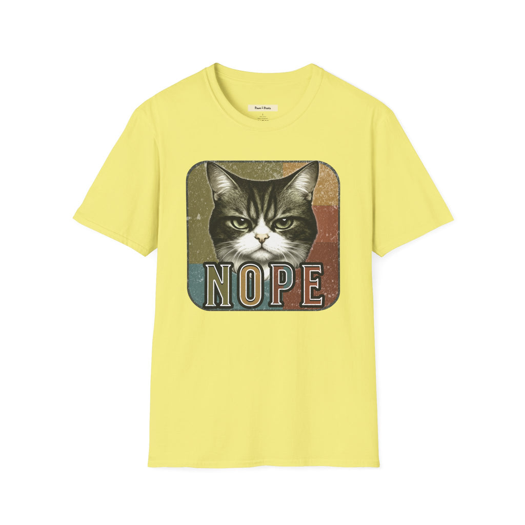 Nope- Cat T-Shirt