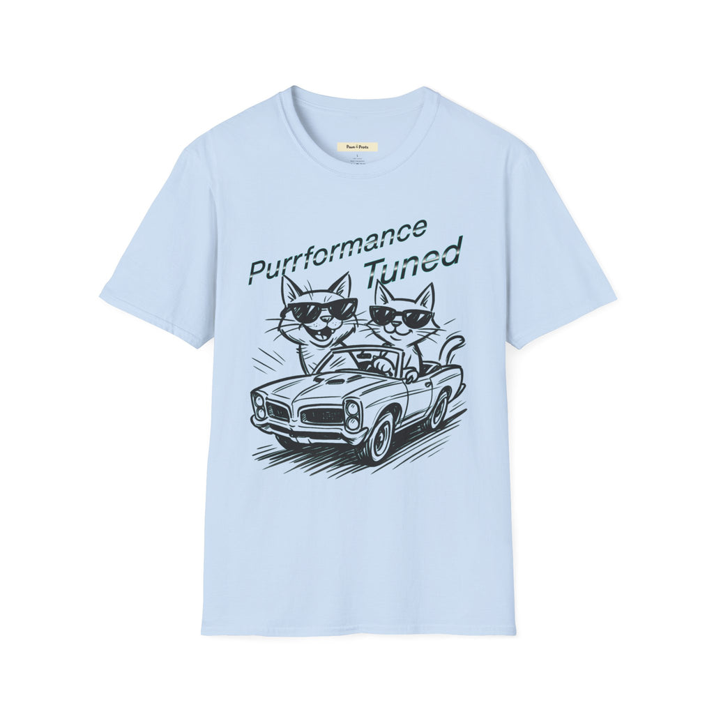 Purrformance Tuned Cat T-Shirt