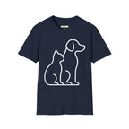 Puppy and Kitten Dog& Cat  T-Shirt