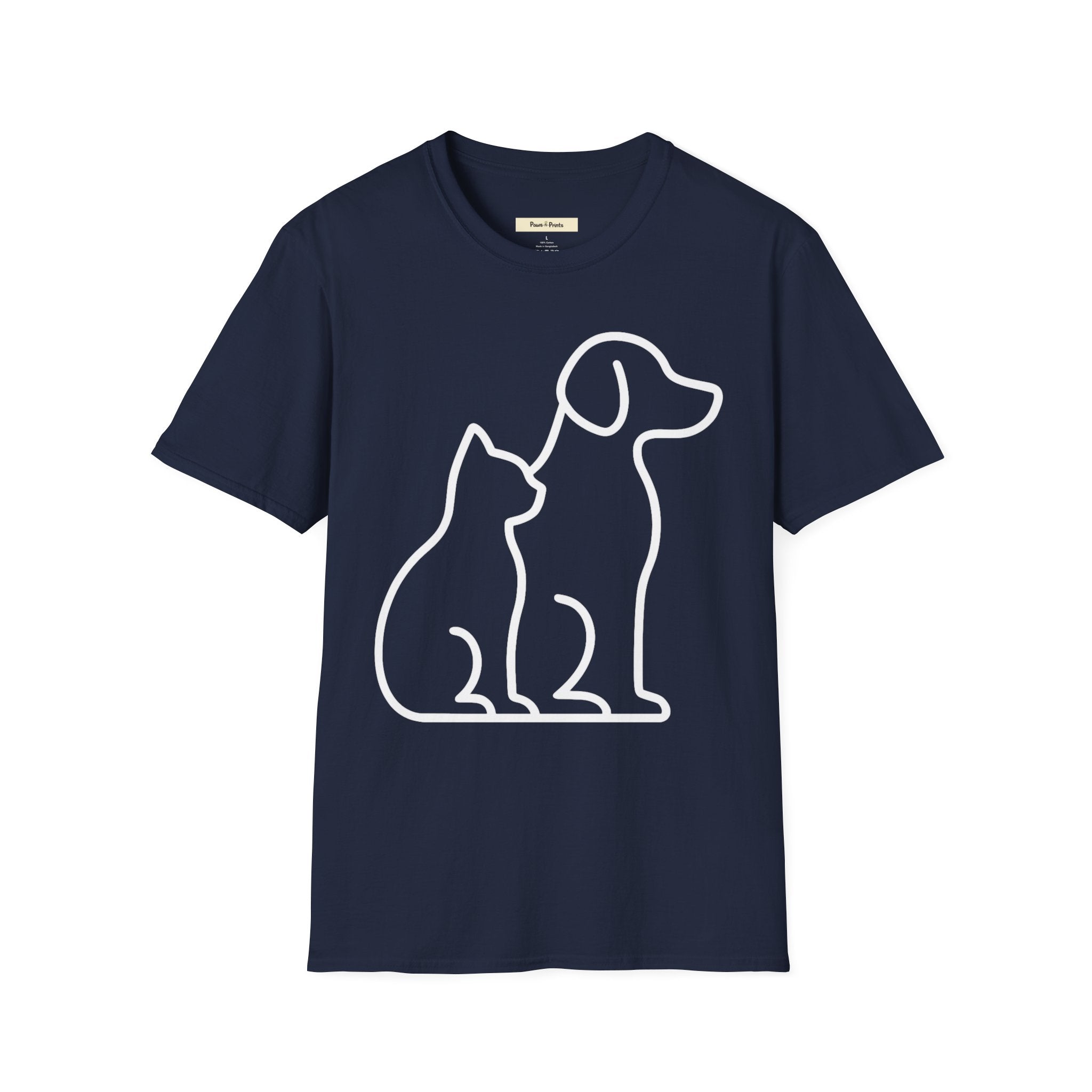 Puppy and Kitten Dog& Cat  T-Shirt