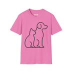 Puppy and Kitten Dog& Cat  T-Shirt