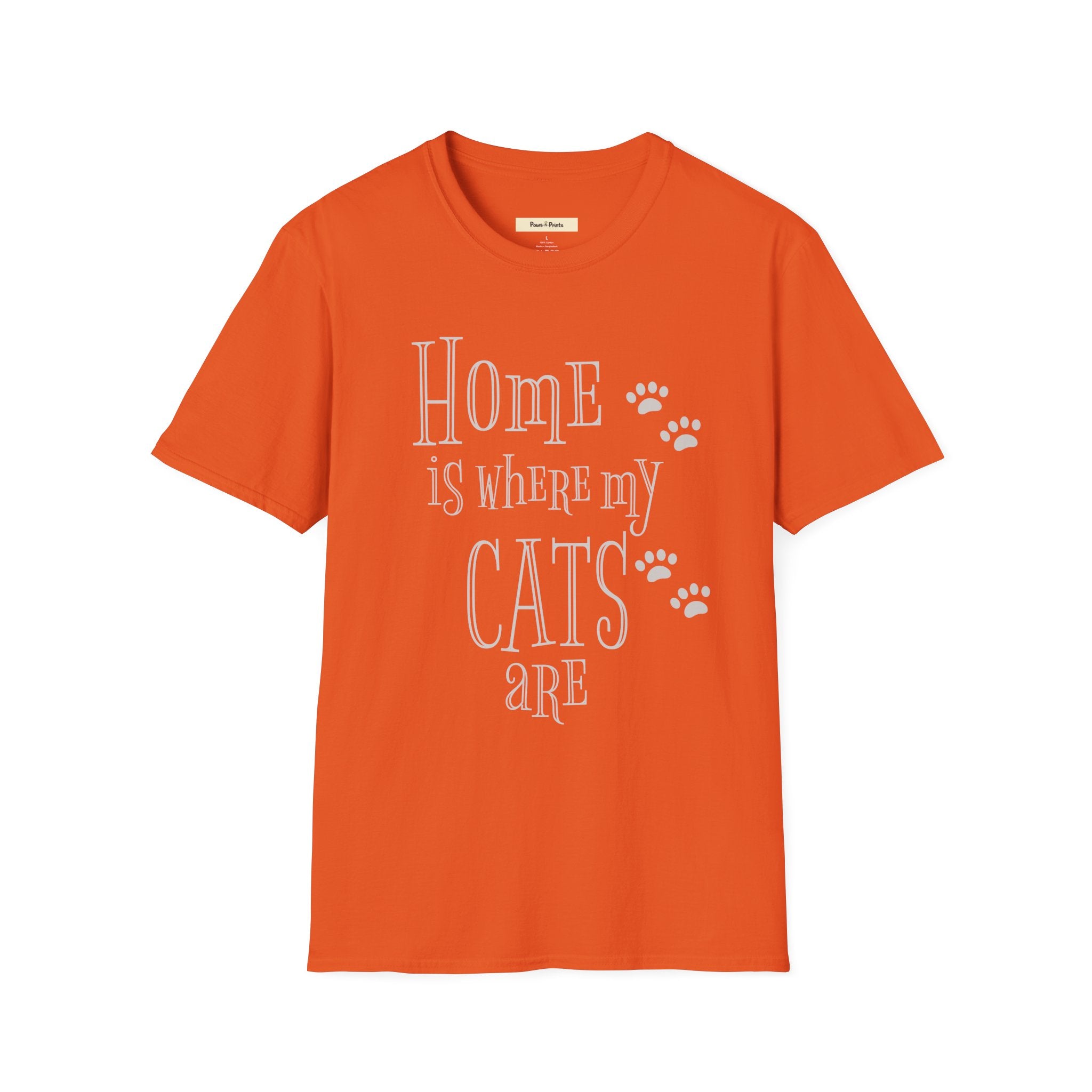 Home is Where My Cats Are T-Shirt