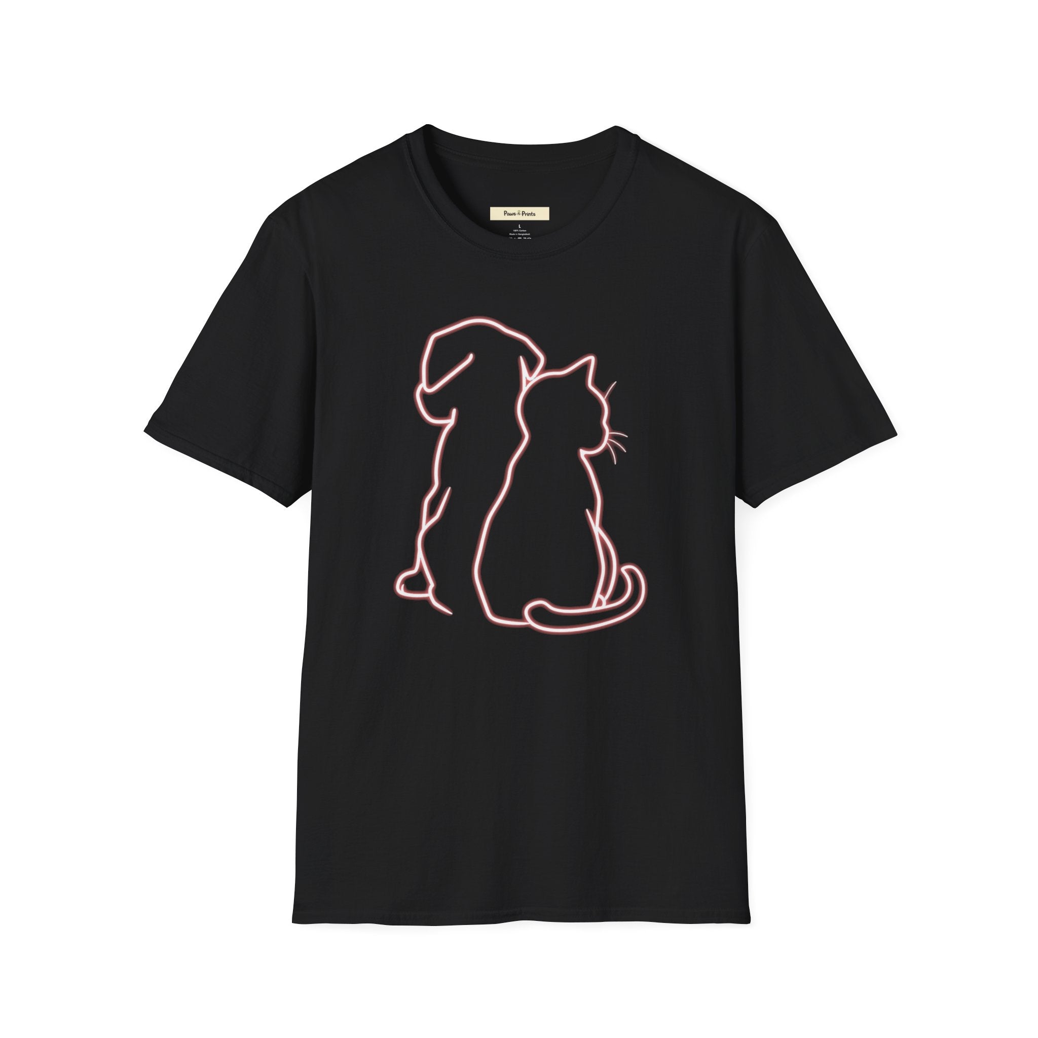 Pup an Kittie Cat & Dog T-Shirt