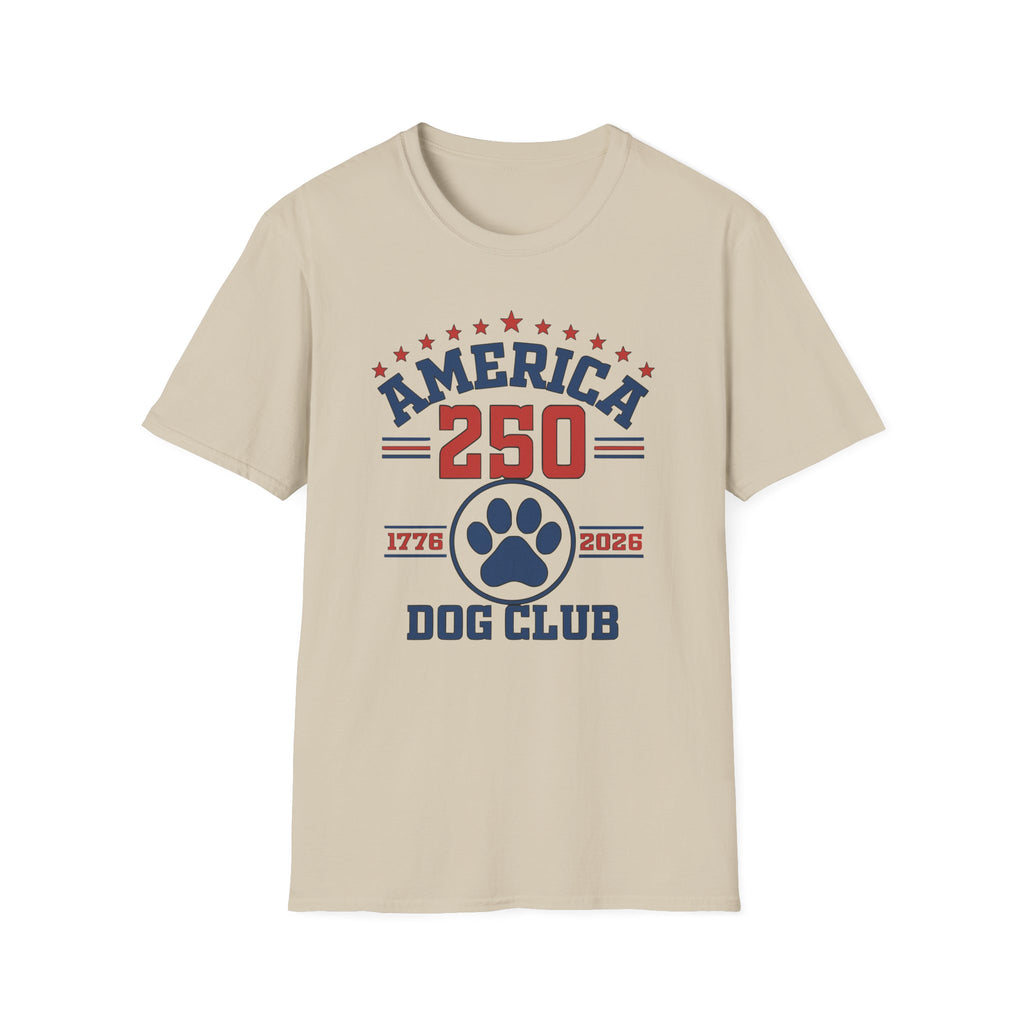 America 250 Dog Club T-shirt