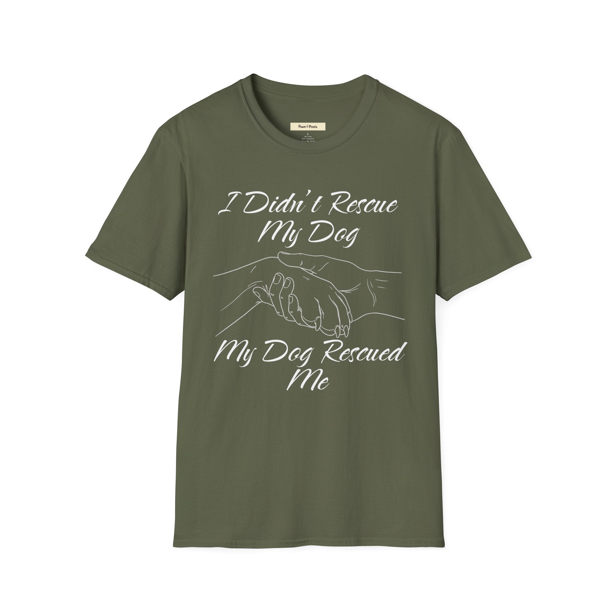 I Didn't Rescue My Dog T-Shirt