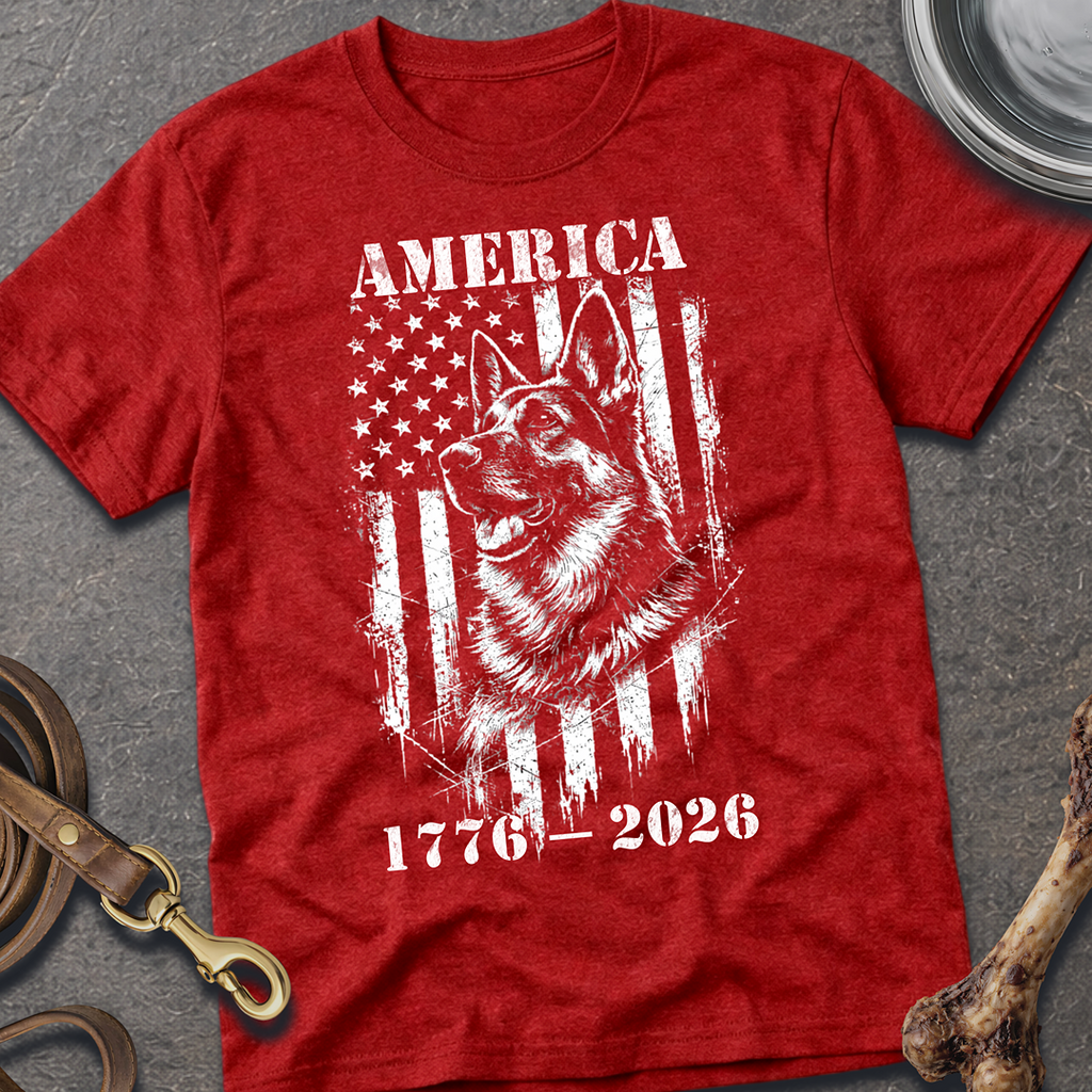 America 1776 - 2026 Left Face T-shirt