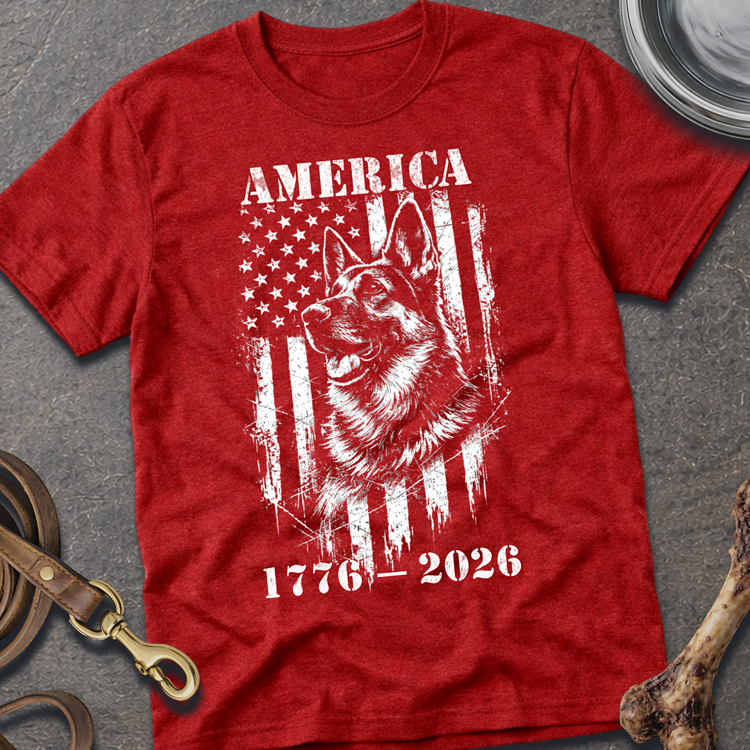 America 1776 - 2026 Left Face T-shirt