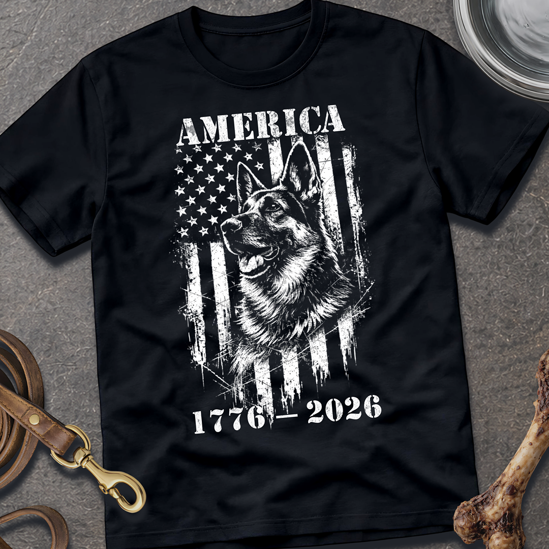 America 1776 - 2026 Left Face T-shirt