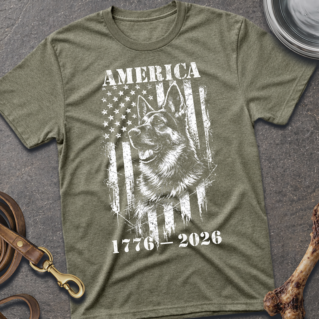 America 1776 - 2026 Left Face T-shirt