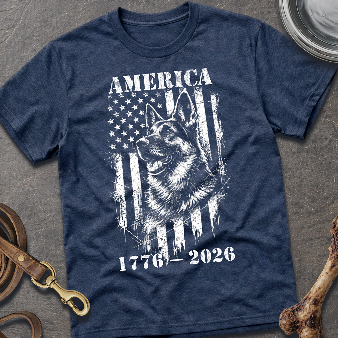 America 1776 - 2026 Left Face T-shirt
