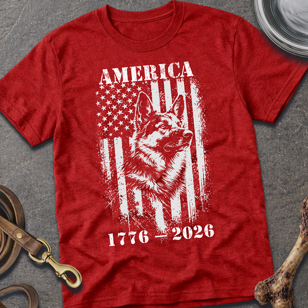 America 1776 - 2026 Right Face T-shirt