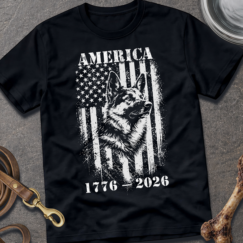 America 1776 - 2026 Right Face T-shirt