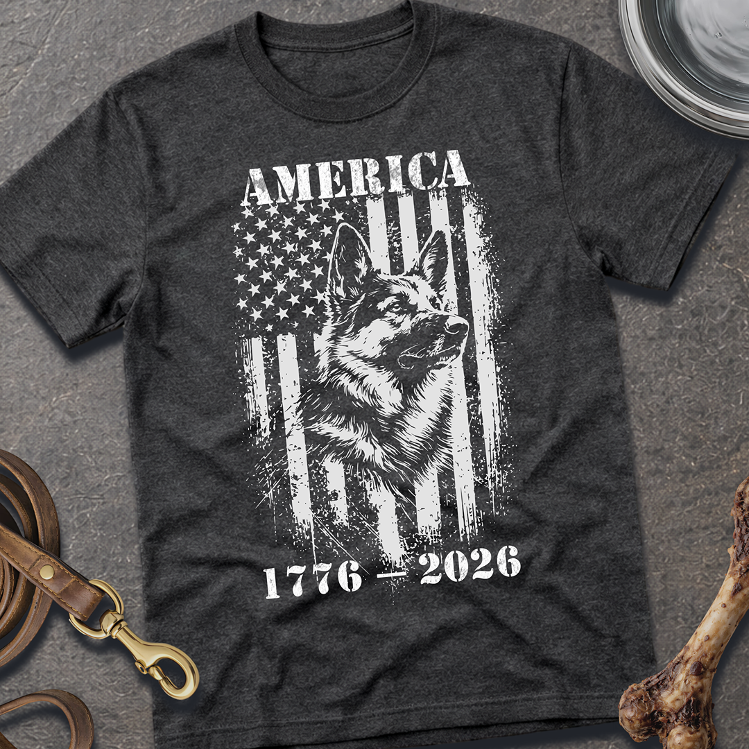 America 1776 - 2026 Right Face T-shirt