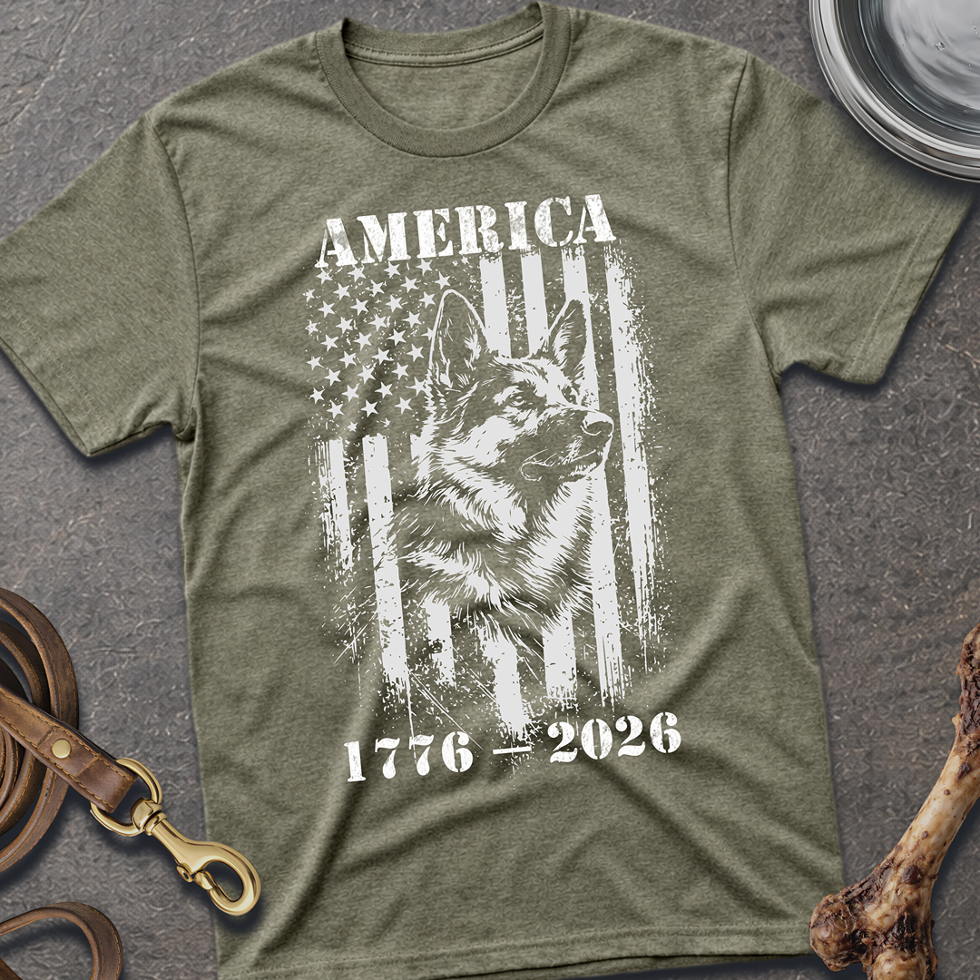America 1776 - 2026 Right Face T-shirt