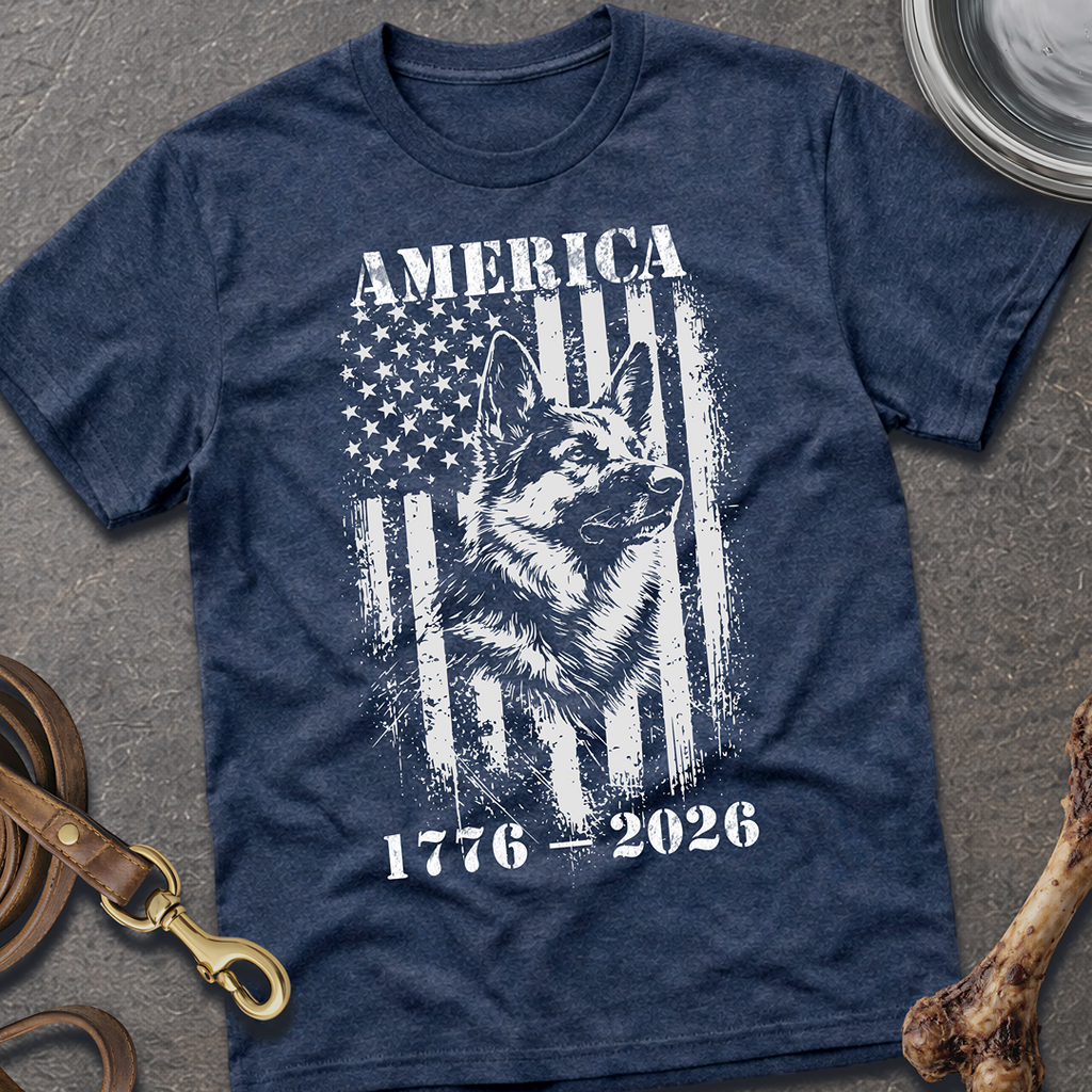 America 1776 - 2026 Right Face T-shirt