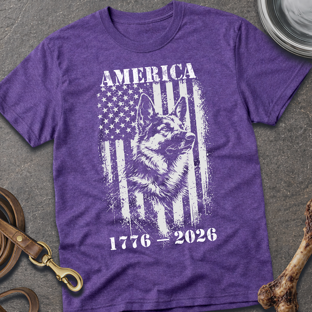 America 1776 - 2026 Right Face T-shirt