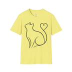 Heart Tail Cat T-Shirt