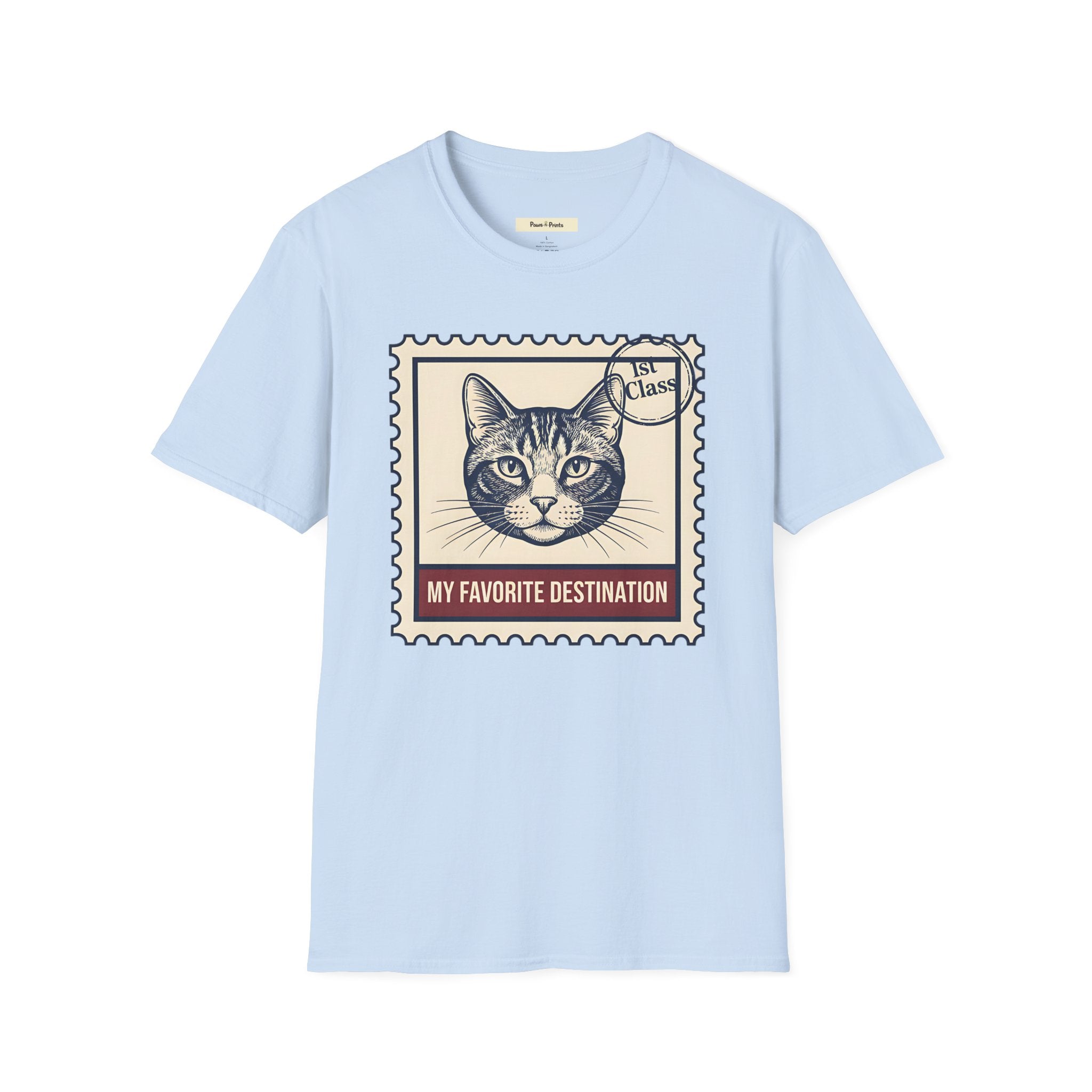 My Favorite Destination Cat T-Shirt